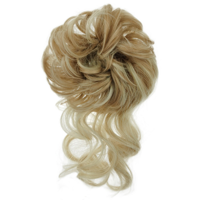 Pelli sintetiche leggere Chignon intrecciato per standard 0,02 kg Pelli più lunghe proporzione 50%