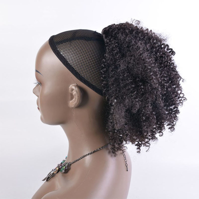 Proporzione capelli più lunghi 50% capelli sintetici intrecciati Chignon per l'attacco di fascia di gomma