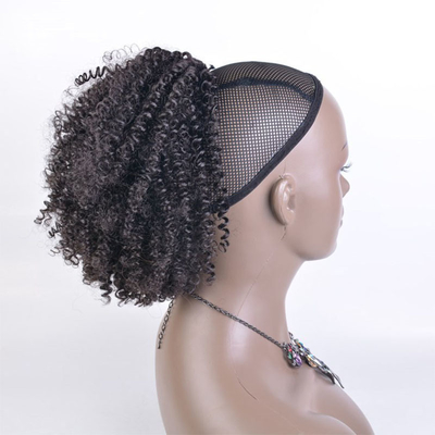 Proporzione capelli più lunghi 50% capelli sintetici intrecciati Chignon per l'attacco di fascia di gomma