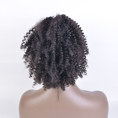 Proporzione capelli più lunghi 50% capelli sintetici intrecciati Chignon per l'attacco di fascia di gomma