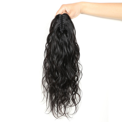 8-28 pollici Wavy Remy Hair Body Wave Clip Claw Ponytail Hair Extensions per le donne nere