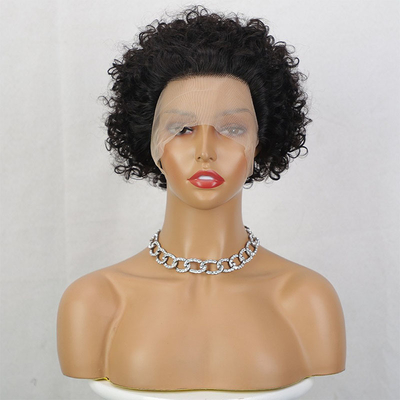 100% capelli umani Faerie taglio parrucca ricci leggero e perfetto per ogni occasione