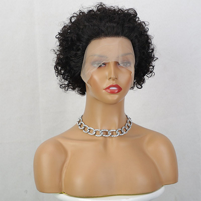 100% capelli umani Faerie taglio parrucca ricci leggero e perfetto per ogni occasione