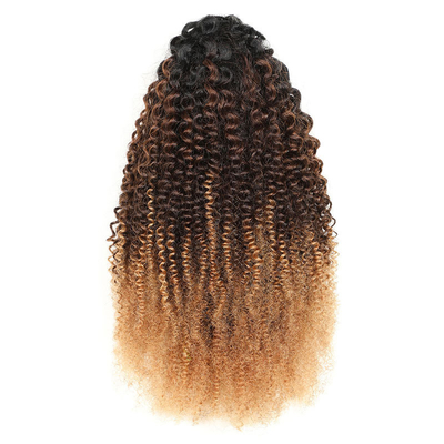 100% Top Human Hair BSM Afro Curly Ponytail Hair Bundles da 18 a 20 pollici Ombre T1B/4/27