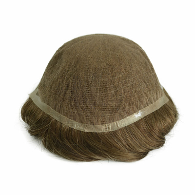 Filtro per uomo in PU naturale per capelli umani 100% per capelli per uomo per le parrucche per capelli