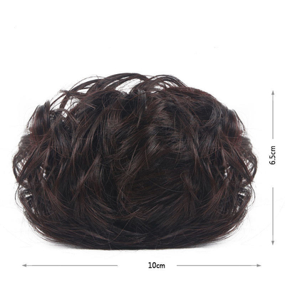 Accettabile OEM/ODM Donut per capelli sintetici Messy Bun per estensioni di capelli Chignon