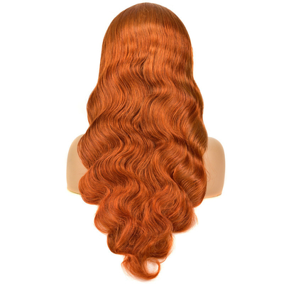 Remy Hair Top Grade Brasiliano 13*4 Highlight Perugia con colore zenzero HD Pizzo Frontale