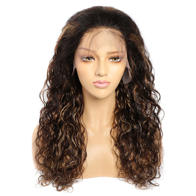 22 pollici capelli brasiliani P4/27 trasparente pizzo parrucche per capelli umani per i vostri bisogni di capelli