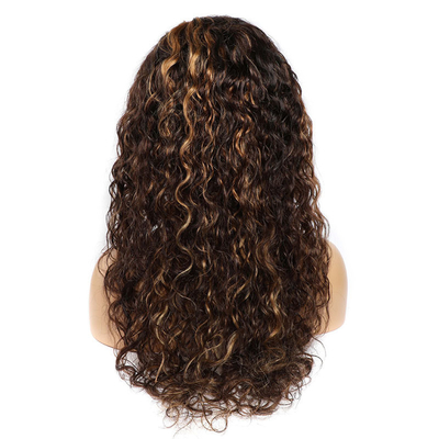22 pollici capelli brasiliani P4/27 trasparente pizzo parrucche per capelli umani per i vostri bisogni di capelli
