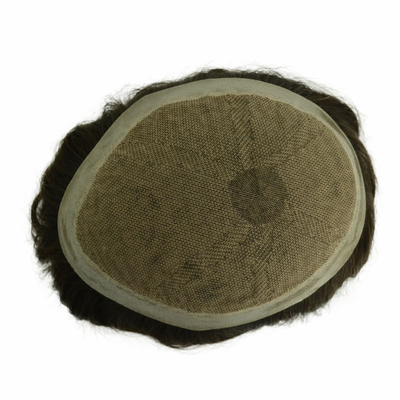 1B Colore naturale Capelli umani Remy Capelli non chirurgici Sostituzione dei capelli Toupee per uomini