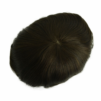 1B Colore naturale Capelli umani Remy Capelli non chirurgici Sostituzione dei capelli Toupee per uomini