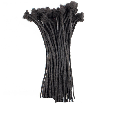 Capelli umani in blocco per donna senza trama Fratelline Dreadlocks Capelli Incornicato Trecce Locus Estensioni