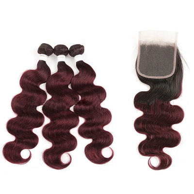 10A Estensione del fascio di capelli umani 100% cuticule di capelli indiani vergini grezzi allineati con doppia trama