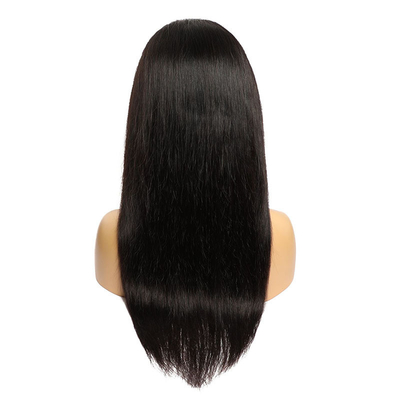 Materiale di base di pizzo svizzero 150% 180% 200% Densità capelli umani originali pizzo rosso parrucche anteriori