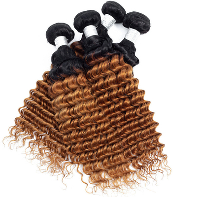 Full Cuticle Ombre Deep Wave Hair Bundles La combinazione perfetta di e convenienza