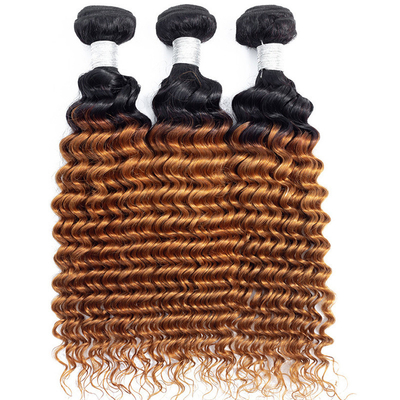 Full Cuticle Ombre Deep Wave Hair Bundles La combinazione perfetta di e convenienza