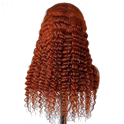 Materiale di base di pizzo svizzero trasparente a onde profonde fronte pizzo per capelli umani parrucche per donne