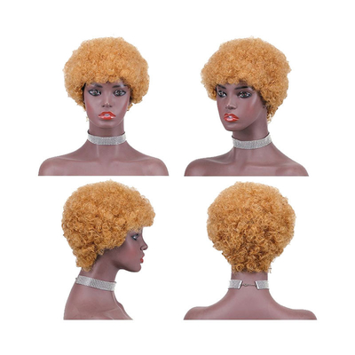 Capelli da fantoccio brasiliani tagliati corti per le donne nere