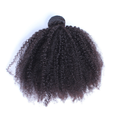 Fusioni di capelli a onde profonde per capelli ricci afro Kinky SINGLE WEFT Tipo di estensione dei capelli