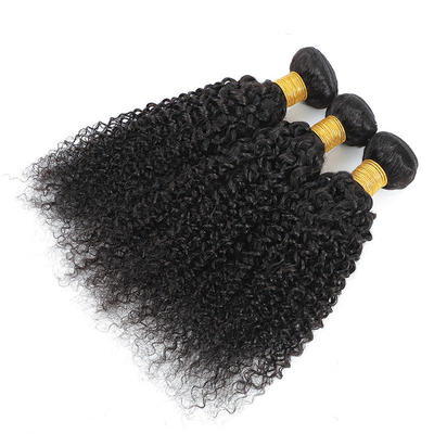 Fusioni di capelli a onde profonde per capelli ricci afro Kinky SINGLE WEFT Tipo di estensione dei capelli