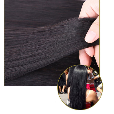 Top capelli umani donne marrone scuro ondulato lungo riccio seta top clip in capelli toppers per donne