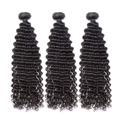 Venditori di capelli di grado A di 12-26 pollici di cuticule brasiliana allineata Jerry fasci di capelli ricci