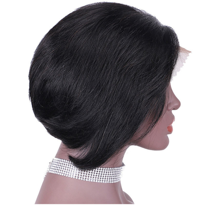 Prezzi accessibili Full Cuticle 13*4 Lace Frontale Short Wigs per Fashion Design Pronte per la spedizione