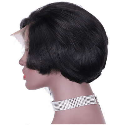 Prezzi accessibili Full Cuticle 13*4 Lace Frontale Short Wigs per Fashion Design Pronte per la spedizione