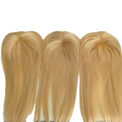 Sistema di sostituzione di toupee per capelli lunghi a doppio mono da 6 per 8 per spose