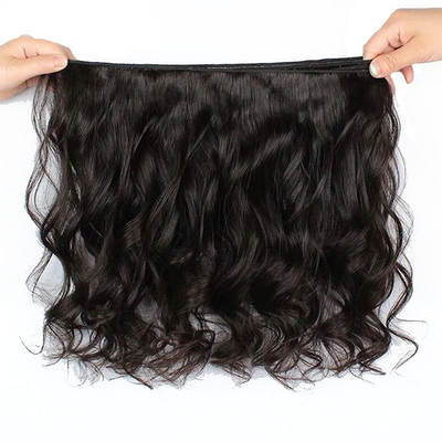 12A Grado doppia trama trama cambogiana peruviana visone brasiliana corpo ondulato fasci di capelli umani