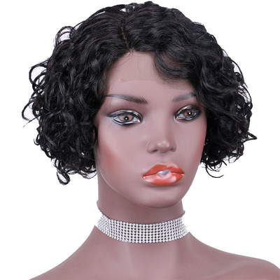Accessibili capelli umani brasiliani Parrucche di pizzo frontali per piccole/grandi/medio taglio