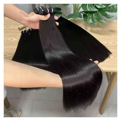 55% Rapporto capelli più lunghi Fusioni di capelli brasiliani per tutti i colori di tintura