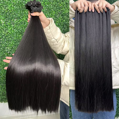 55% Rapporto capelli più lunghi Fusioni di capelli brasiliani per tutti i colori di tintura