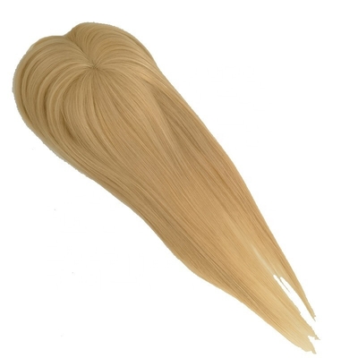 TP29 capelli platino biondo 613 colore un pezzo clip in toupee per perdita di capelli