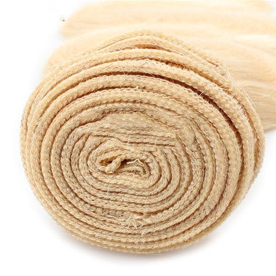 Rapporto capelli più lunghi 55% Halo vietnamita vergine grezza naturale 613 miele biondo capelli ricci