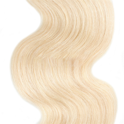 Rapporto capelli più lunghi 55% Halo vietnamita vergine grezza naturale 613 miele biondo capelli ricci