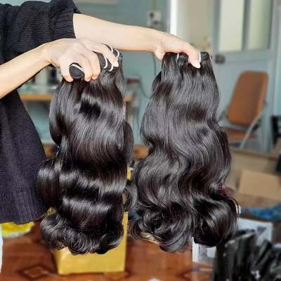 Full Cuticle Loose Wave Human Hair Bundle dalla Cambogia Birmania Vietnam