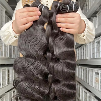 Full Cuticle Loose Wave Human Hair Bundle dalla Cambogia Birmania Vietnam