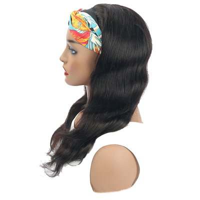 100% capelli umani corpo brasiliano ondulato parrucche ricci con fascia 2022 Design Free Sample