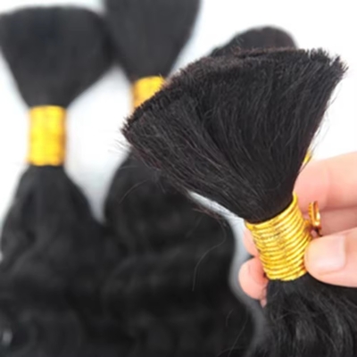 Loose Deep Wave Wet And Wavy Boho Umano che intreccia capelli grezzi per negozi di successo