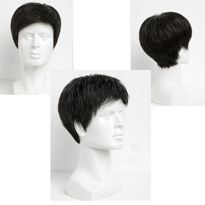 Materiale di base di pizzo svizzero a cuticule piena 100% umano Perugia per capelli vergini non trasformati per uomini