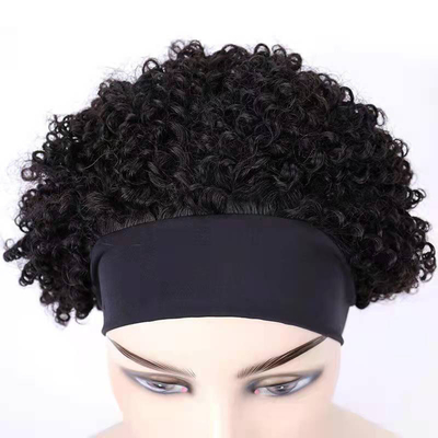 6 pollici di cuticule corta ricci di favola taglio di capelli umani parrucca la perfetta miscela di e stile