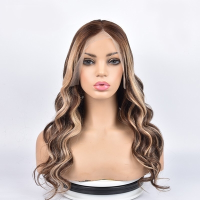 Full cuticle capelli brasiliani HD 13*4*1 pizzo capelli umani frontali parrucche per un aspetto naturale