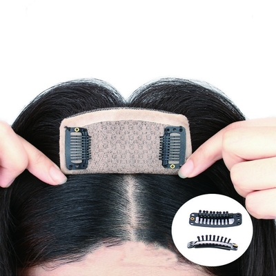 180% Densità Remy Hair Toupee con base in seta Top e 24mm Toupee Texture Lunghezza 30cm