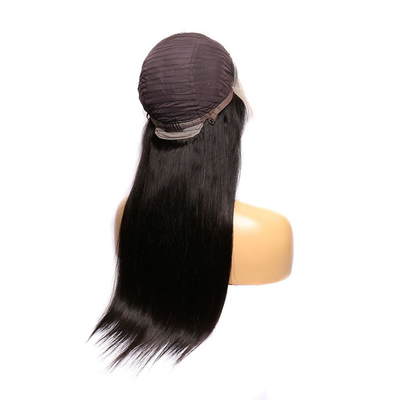Full cuticule allineato capelli umani vergini grezzi pizzo parrucca anteriore con 180% densità 250g-450g