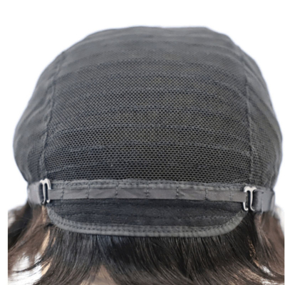 Nessuna parrucche di pizzo onde d'acqua brevi brasiliano Remy capelli umani BOB parrucche per donne nere