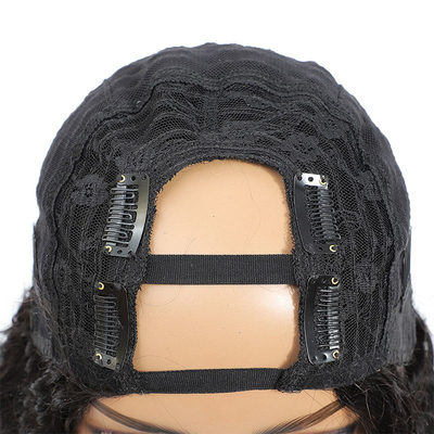 150% Densità Brasiliano Remy Corpo Wave Capelli U Parte Parrucche Medio aperto per le donne nere