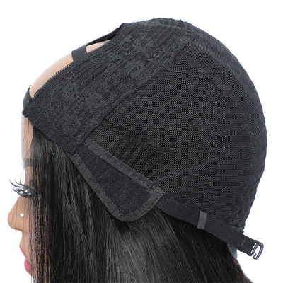 Capelli brasiliani a cuticule piena con parrucca in U con una densità dell' osso dritta del 180%