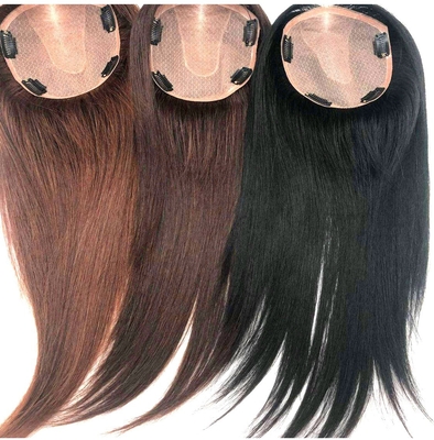 Toppers per capelli umani a base di seta Toppers per capelli umani a base di seta Toppers per capelli vergini