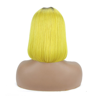 Vergine grezza trasparente HD pizzo Frontale Capelli umani parrucca 100% Bob Parrucca Remy Capelli 250g-450g